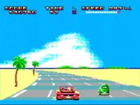 une photo d'Ã©cran de OutRun sur Sega Master System